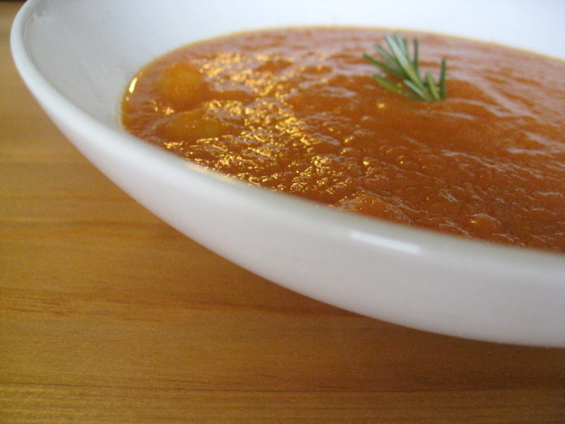  A Tomato Soup, With Chickpeas, Smoked Paprika and Rosemary