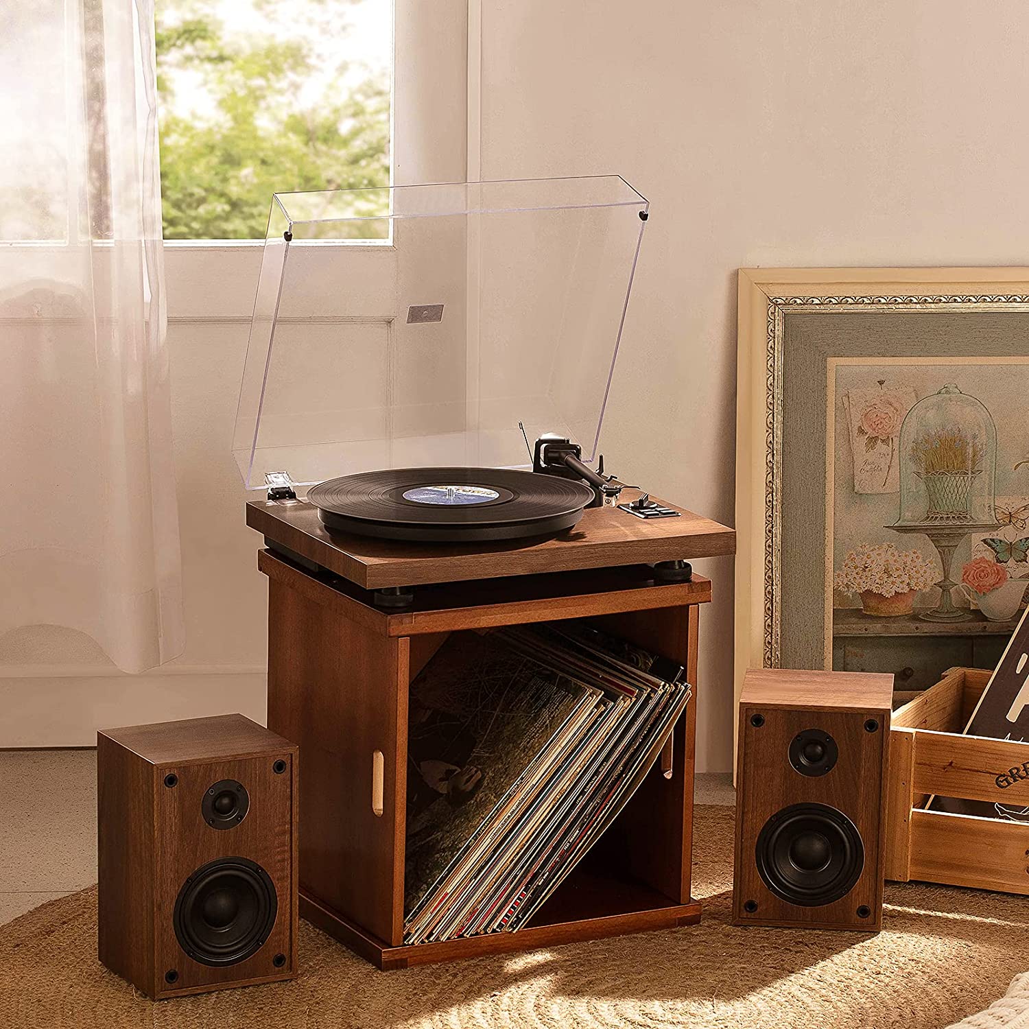 1 BY ONE Bluetooth Turntable from our guide to the best bluetooth record players