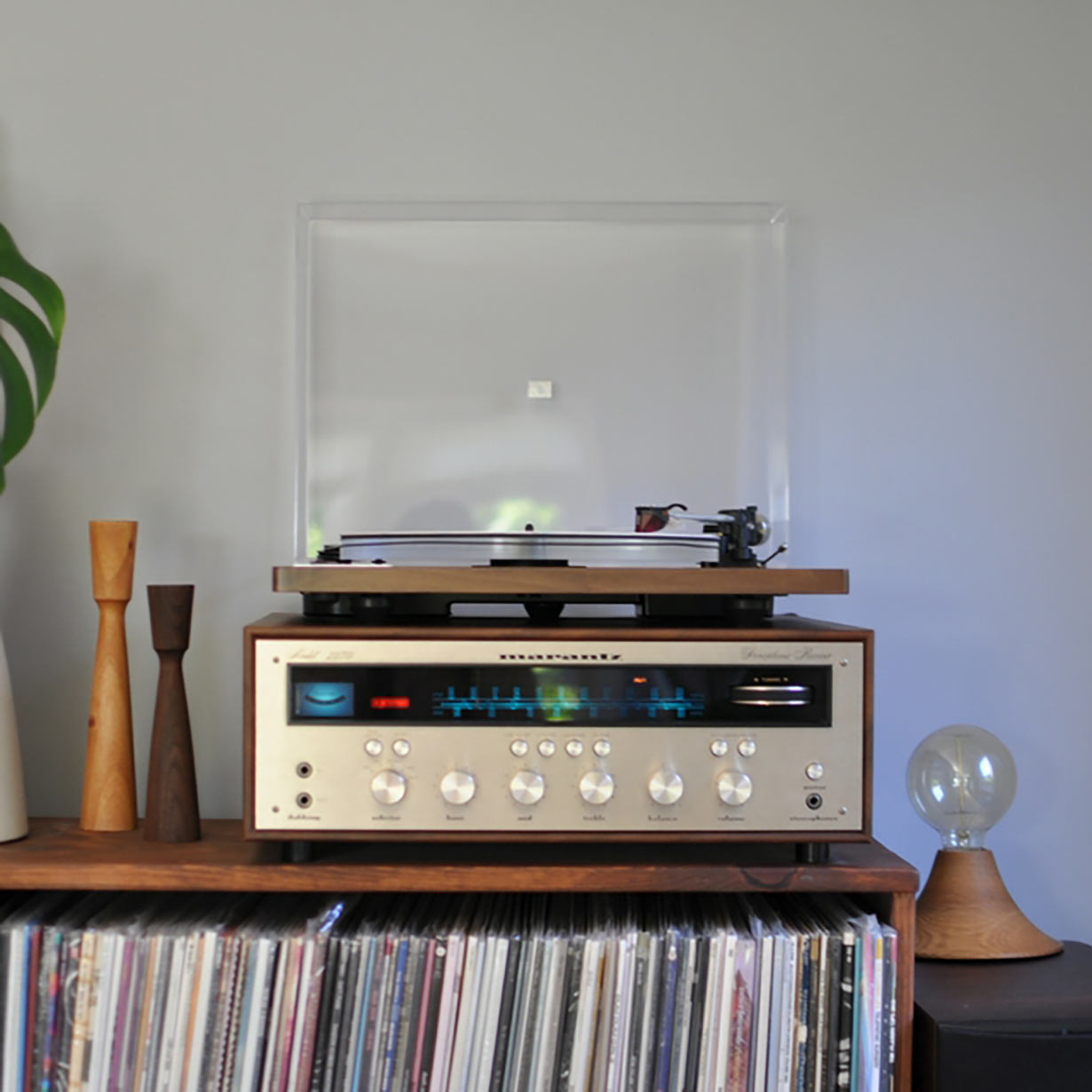 speakers with built in amp for turntable