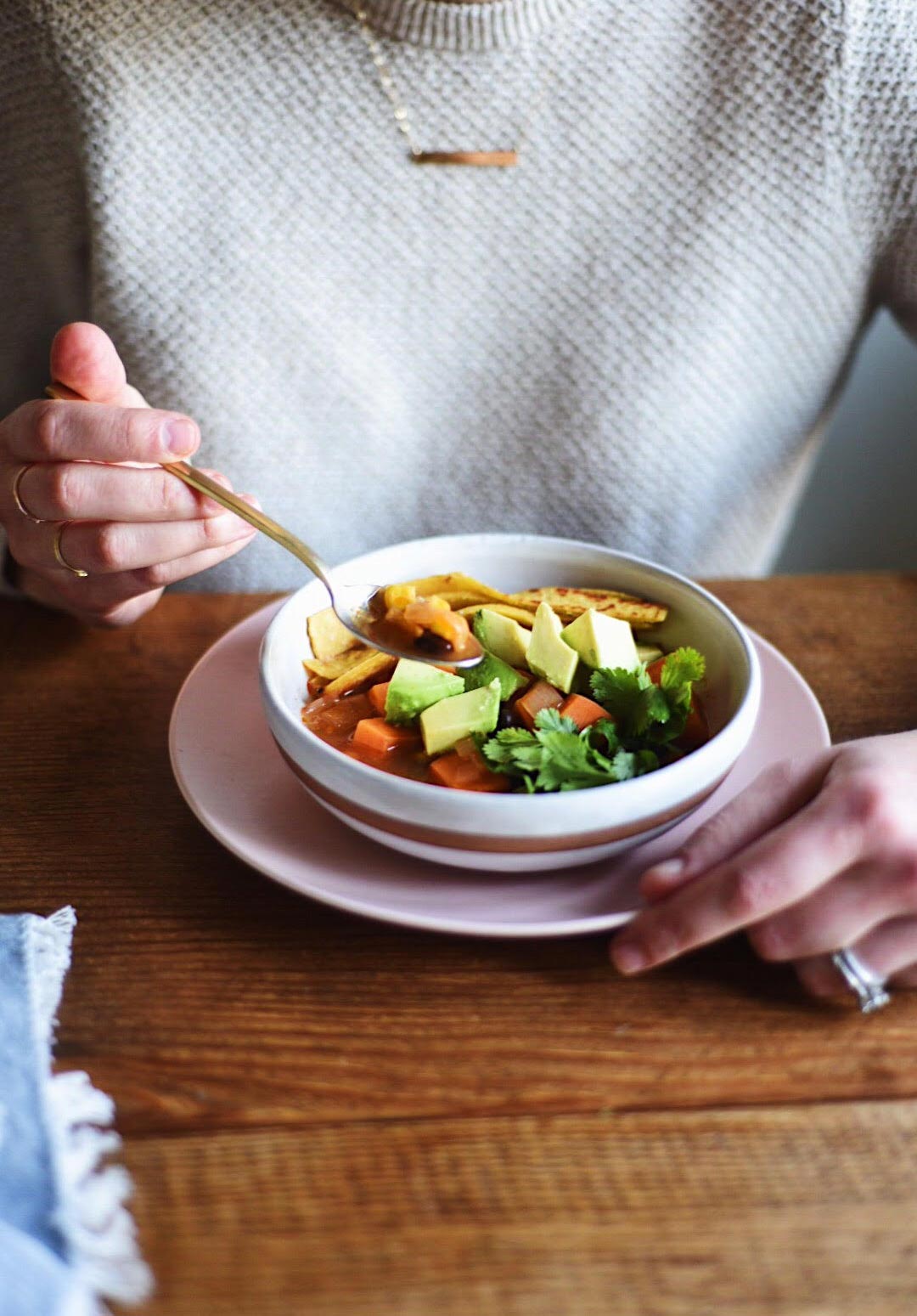 Chipotle Tortilla Soup Recipe from The Minimalist Kitchen