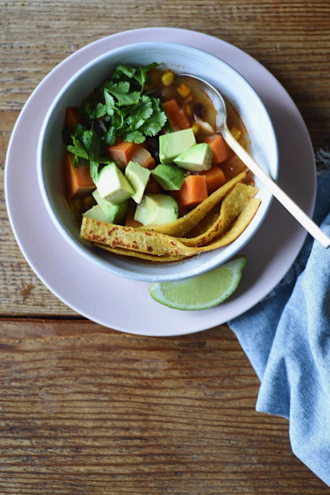 Chipotle Tortilla Soup Recipe from The Minimalist Kitchen