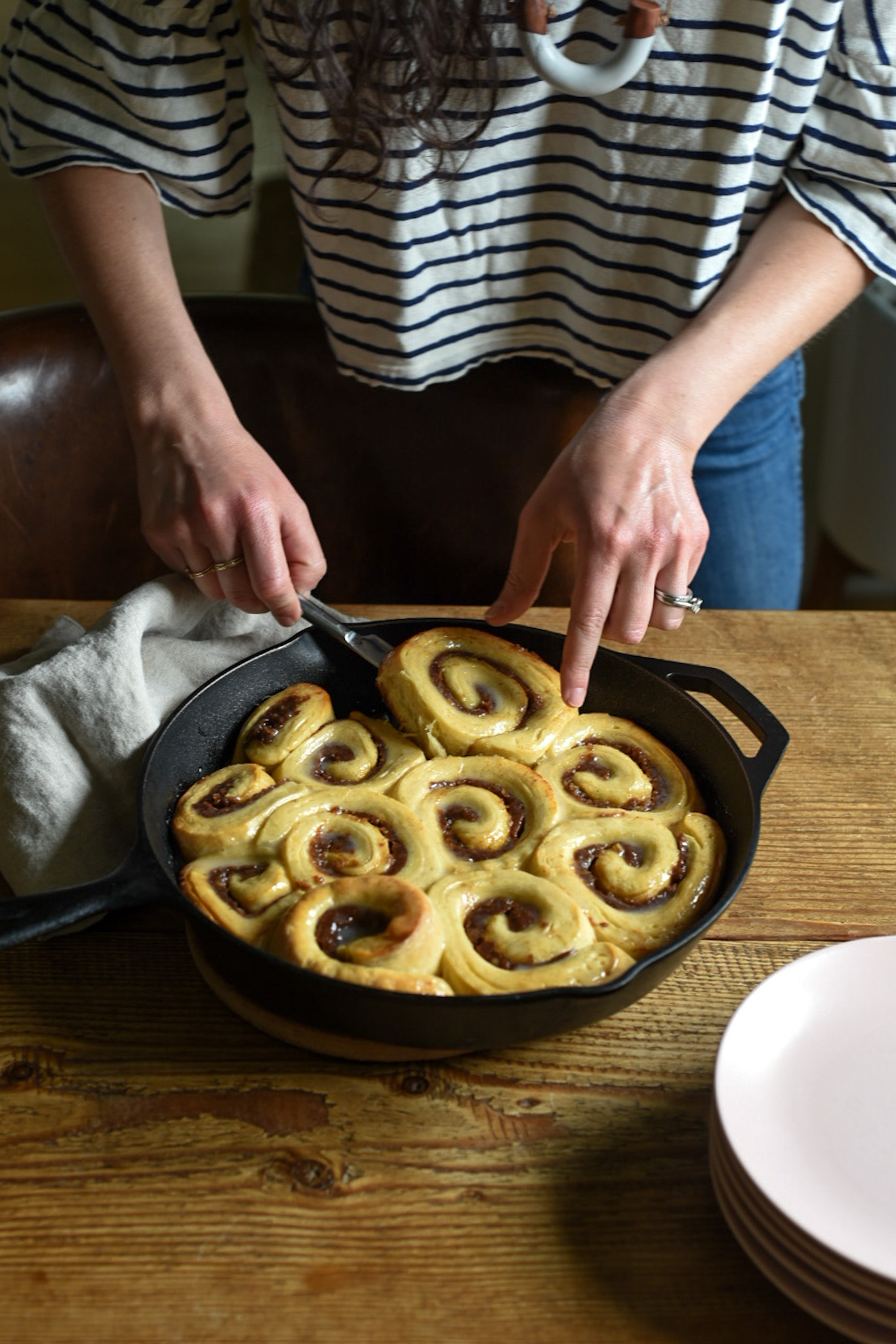 Cinnamon-Date Sticky Buns