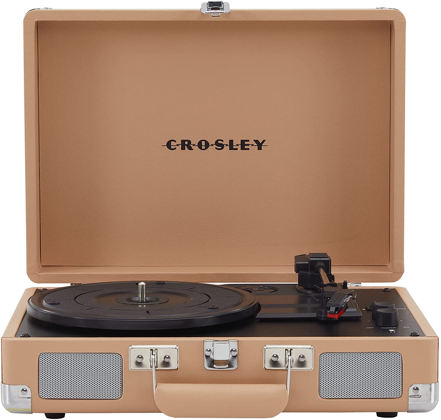 Crosley Cruiser Plus Record Player from Turntable Kitchens Guide to the Best Turntables Under $100