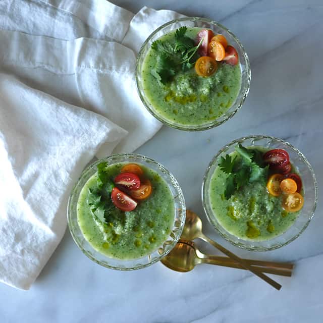 No-Cook Green Gazpacho