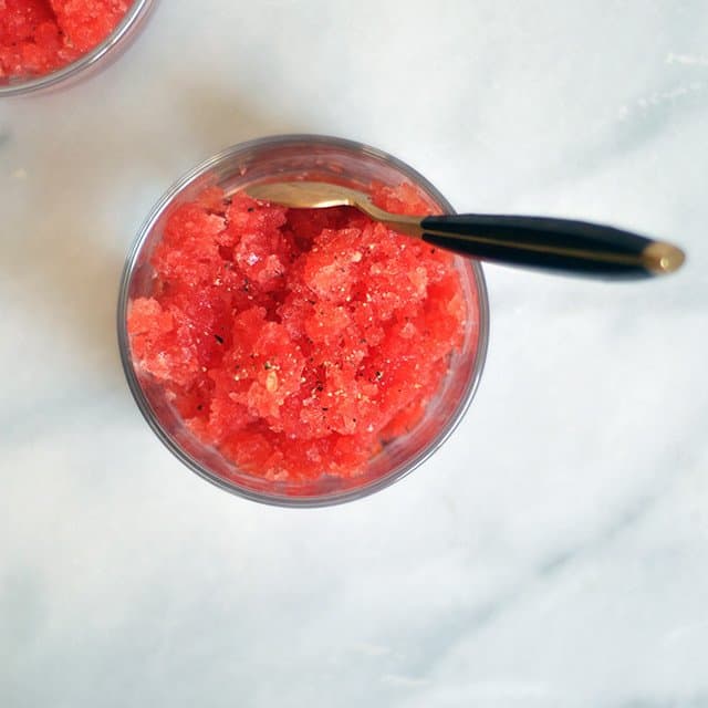 Watermelon Granita