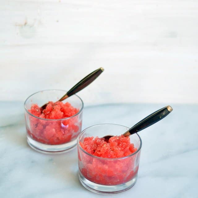 Watermelon Granita