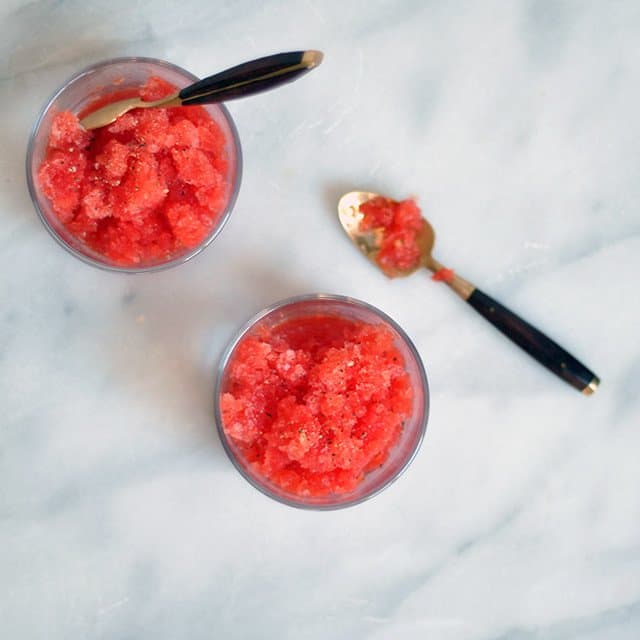 Watermelon Granita