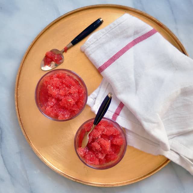 Watermelon Granita