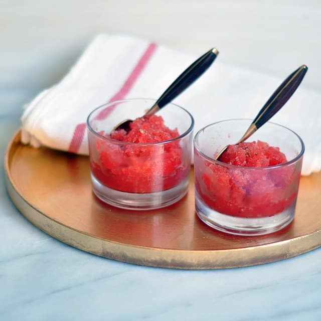 Watermelon Granita