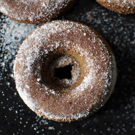 Baked Applesauce Molasses Donuts Turntable Kitchen