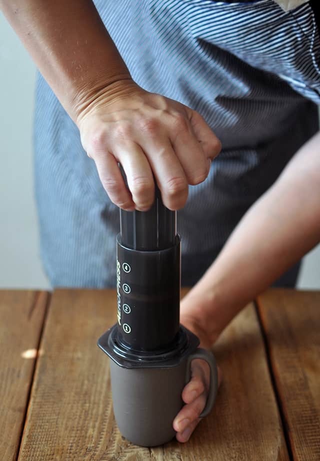 How to make coffee using an AeroPress