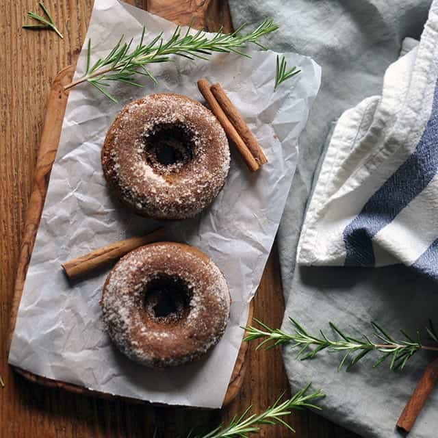 Baked Applesauce Molasses Donuts Turntable Kitchen