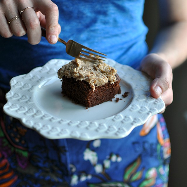 Incredible Vegan German Chocolate Cake