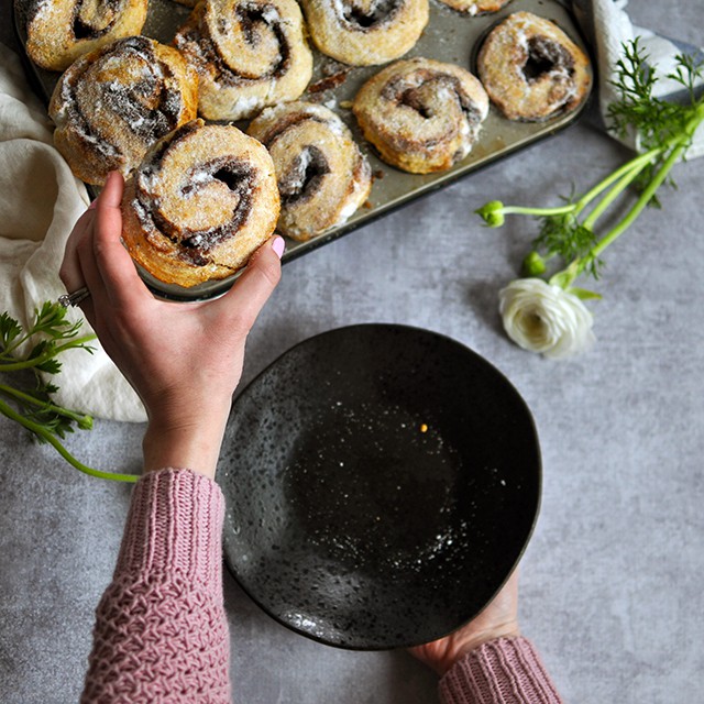 Yeast-Free Cinnamon Buns