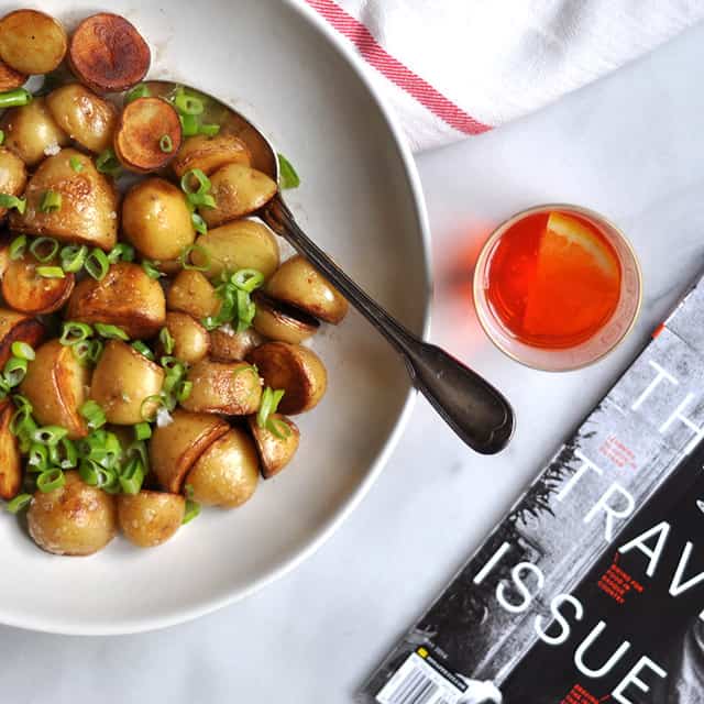 Crispy Salt and Vinegar Potatoes