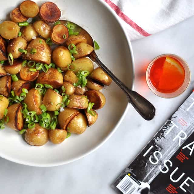 Crispy Salt and Vinegar Potatoes