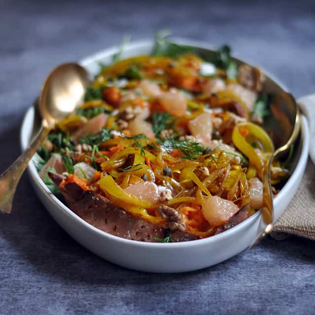 Baked White Sweet Potatoes, Farm To People