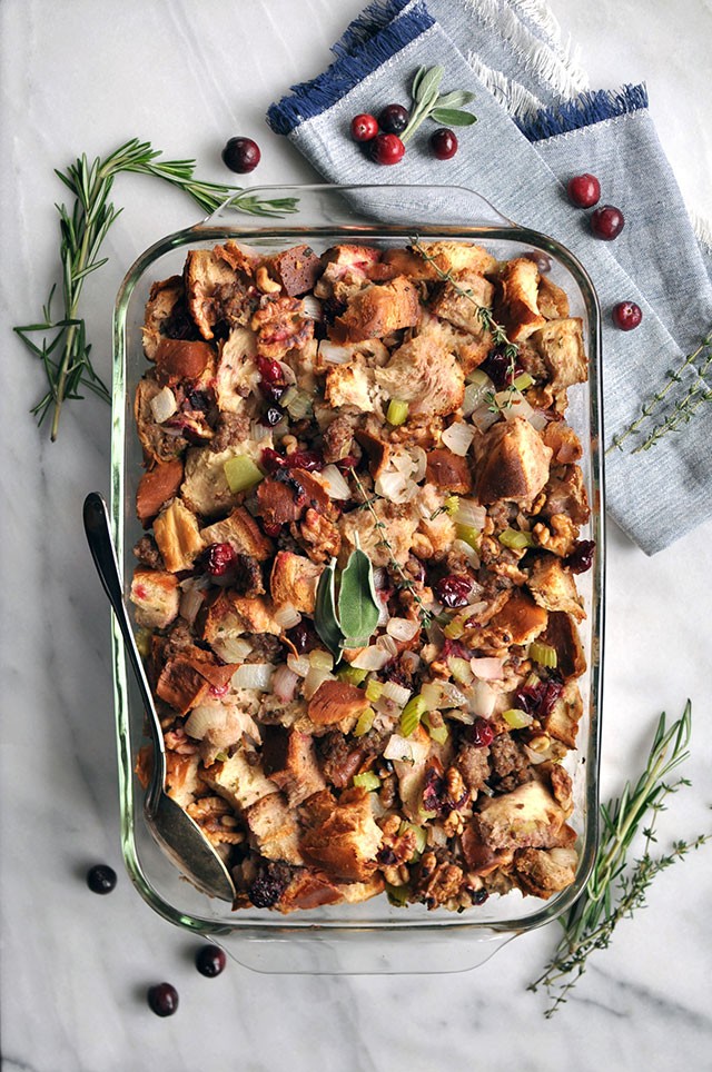 Walnut and Cranberry Stuffing