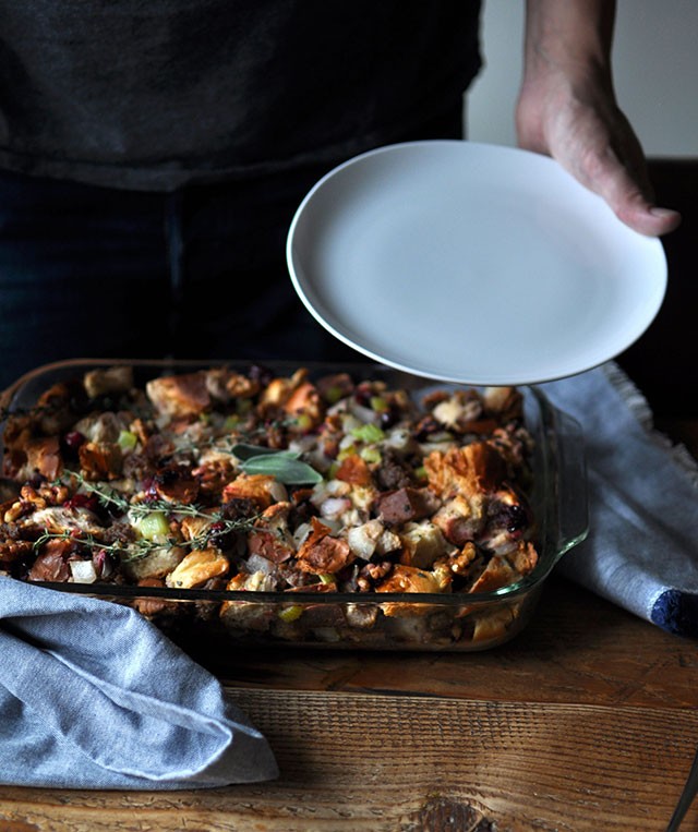 Walnut and Cranberry Stuffing