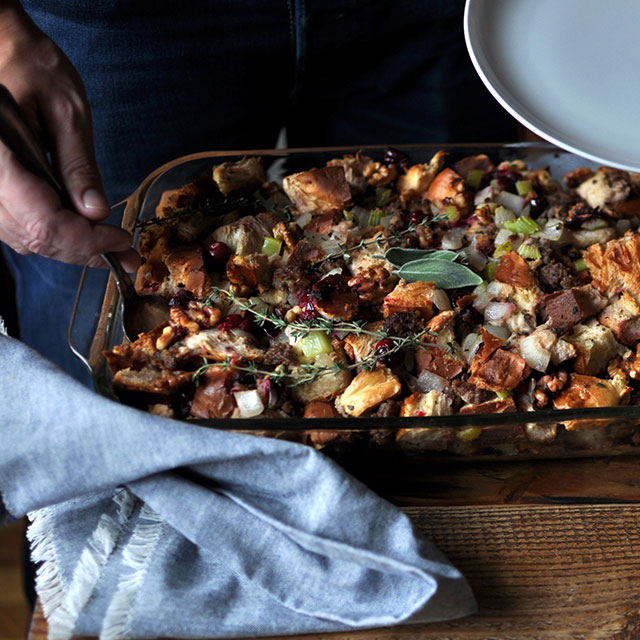 Walnut and Cranberry Stuffing