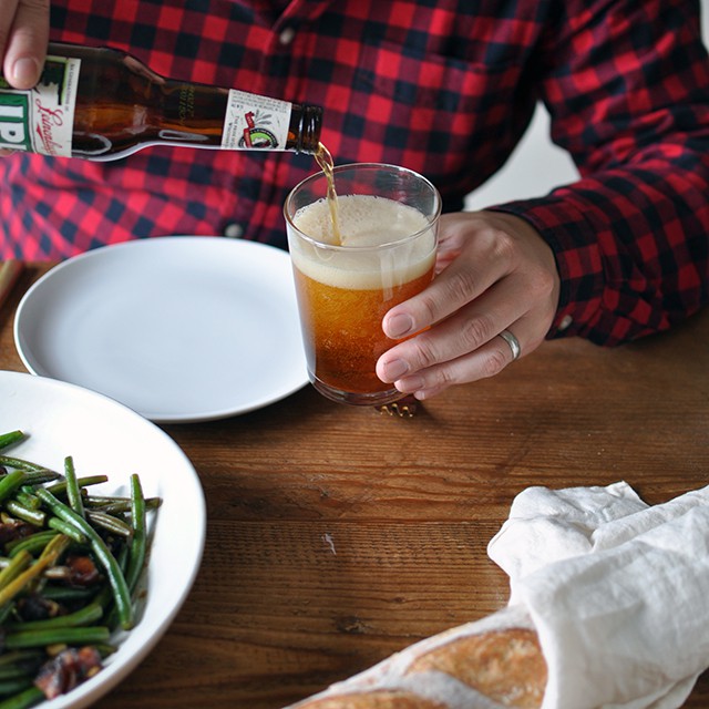 Green Beans with Dates and Pancetta