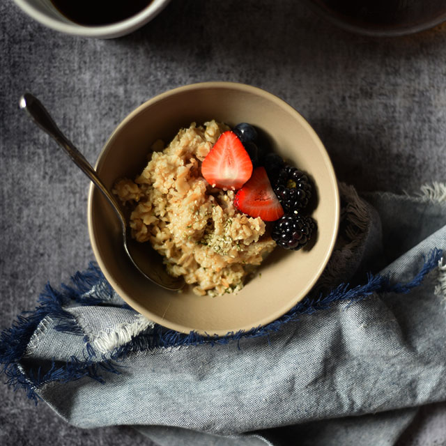 6 Minute Pressure Cooker Oatmeal