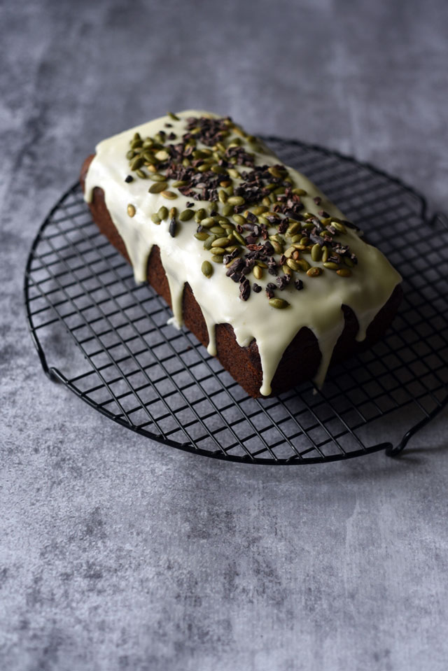 A recipe for Kabocha, Olive Oil, and Chocolate Cake, adapted from Gjelina