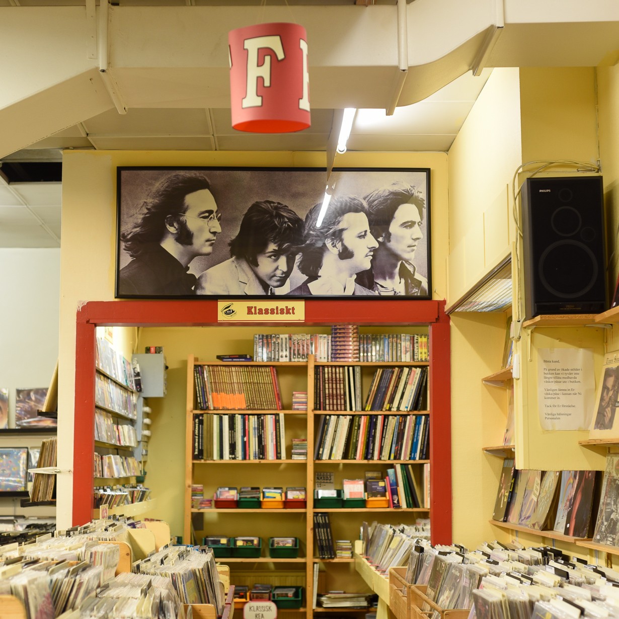 Skivhandel Vinyl Record Store in Gothenburg Sweden