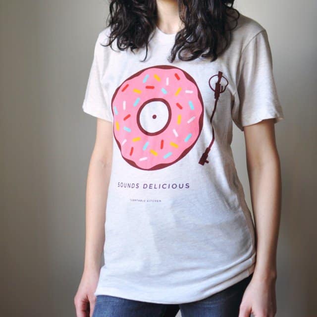 'Sounds Delicious' Pink Donut Tee