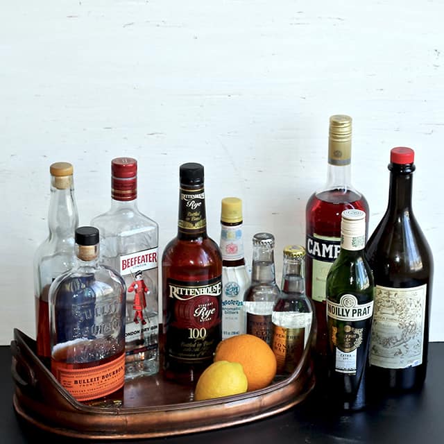 Home Bar: Building Your Bar, Part 1 - Alcohol & Mixers