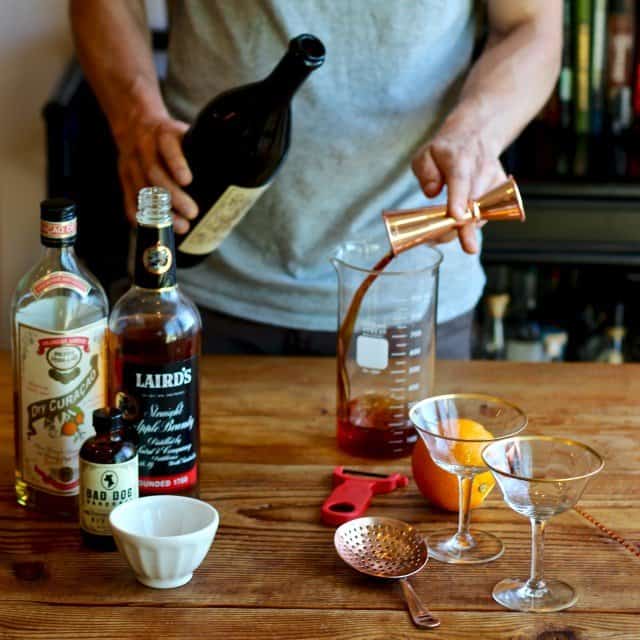 Home Bar: Fall in Manhattan