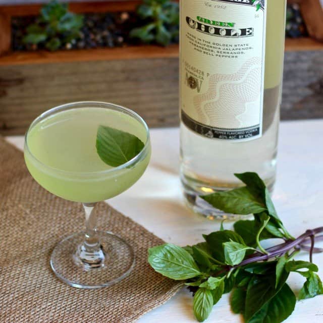 Home Bar: Green Chile Gimlet