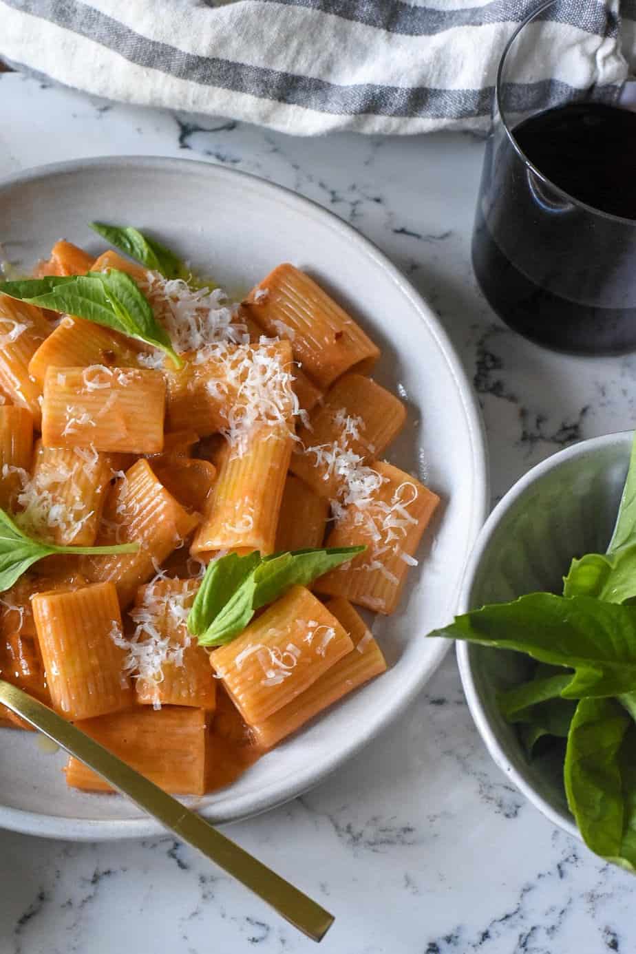 Easy Vodka Sauce Pasta