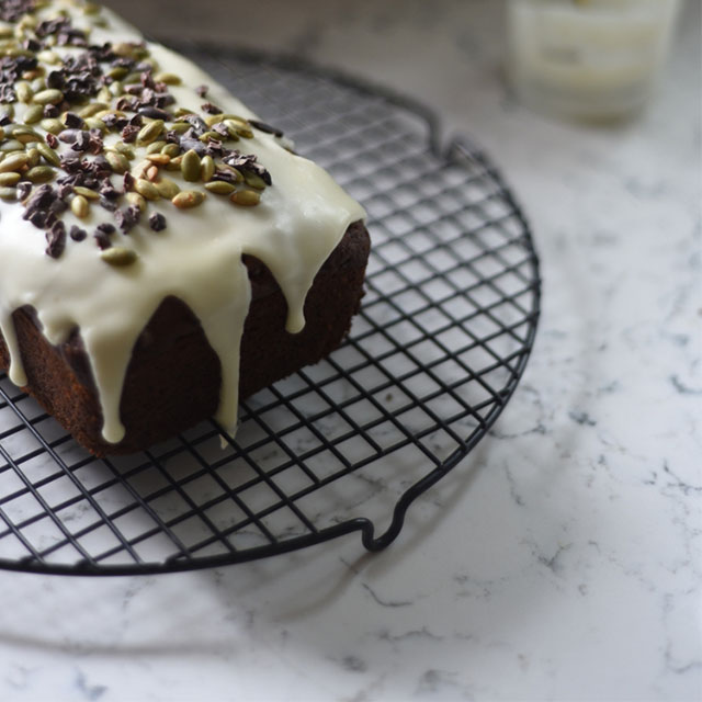 A recipe for Kabocha, Olive Oil, and Chocolate Cake, adapted from Gjelina