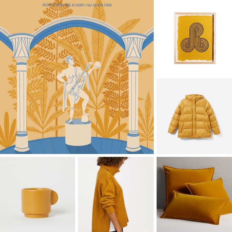 October Color Inspiration: Mustard Yellow