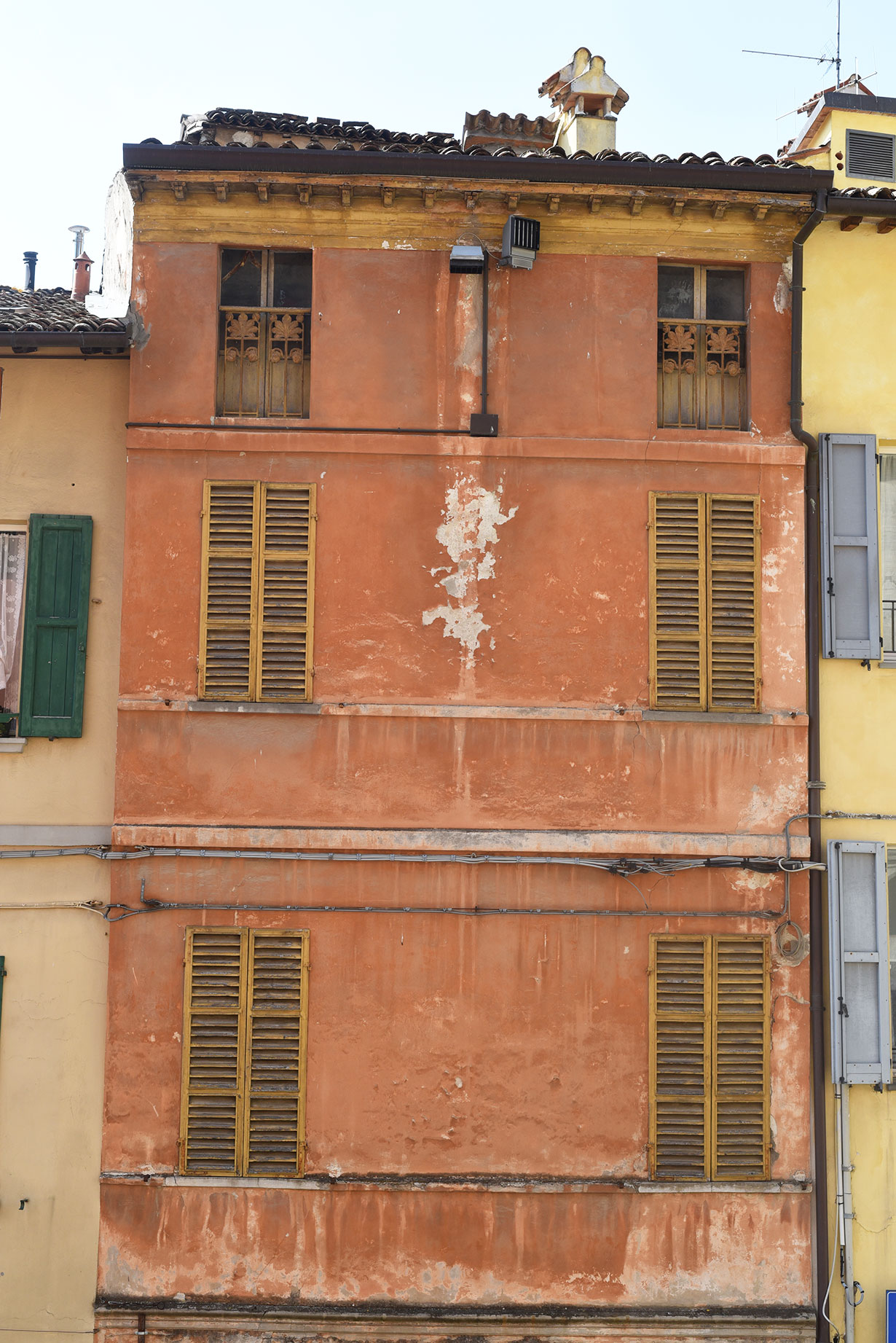 The colorful houses of Brisighella, Emilia Romagna