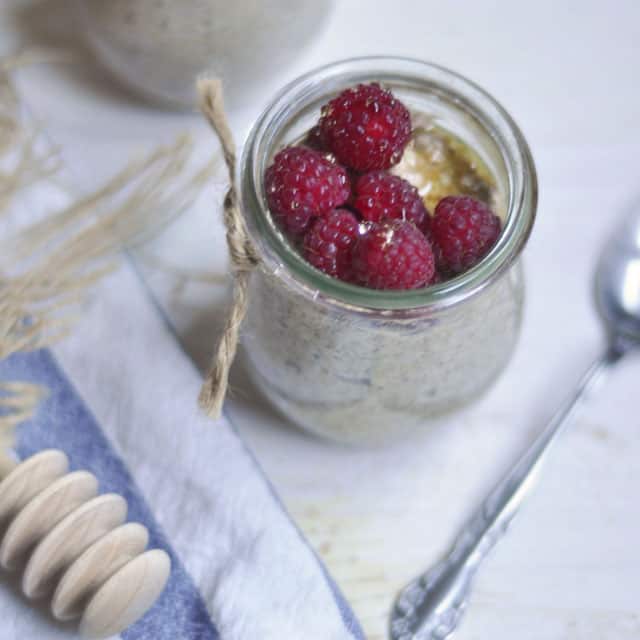 Raw, Chilled Buckwheat Porridge