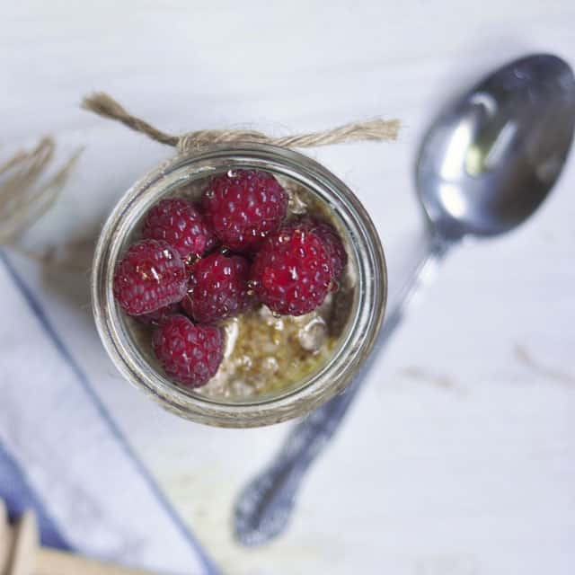 Raw, Chilled Buckwheat Porridge