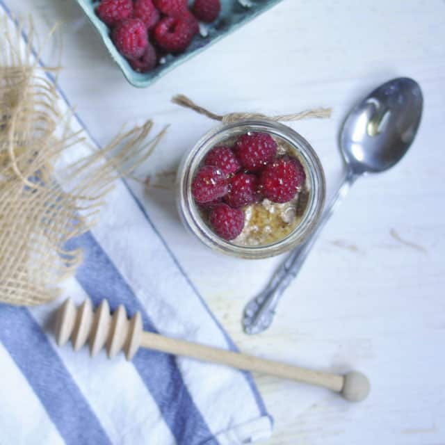 Raw, Chilled Buckwheat Porridge