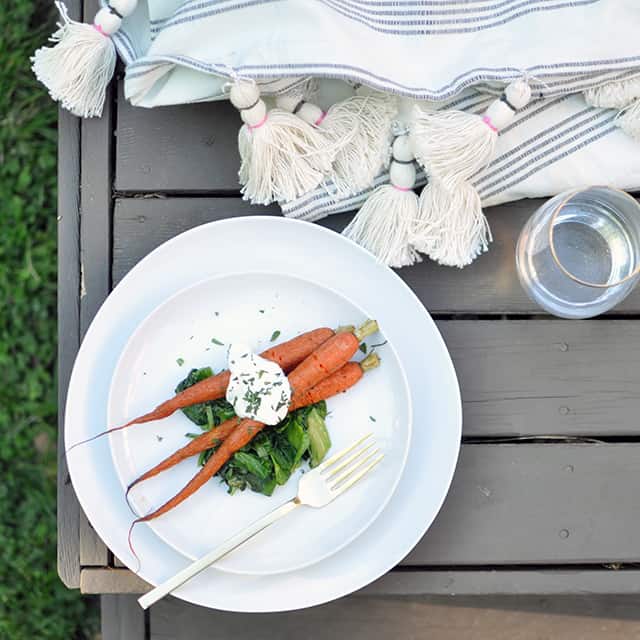 Roasted Carrots + A Playlist for West Elm