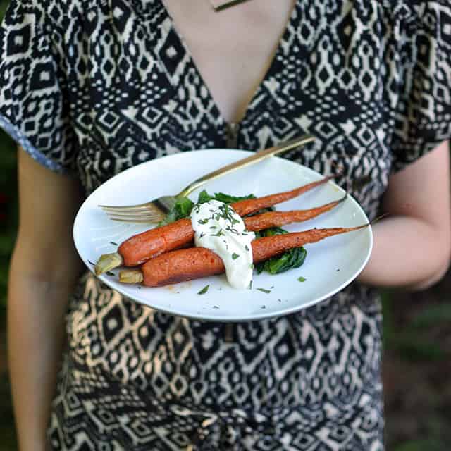 Roasted Carrots + A Playlist for West Elm