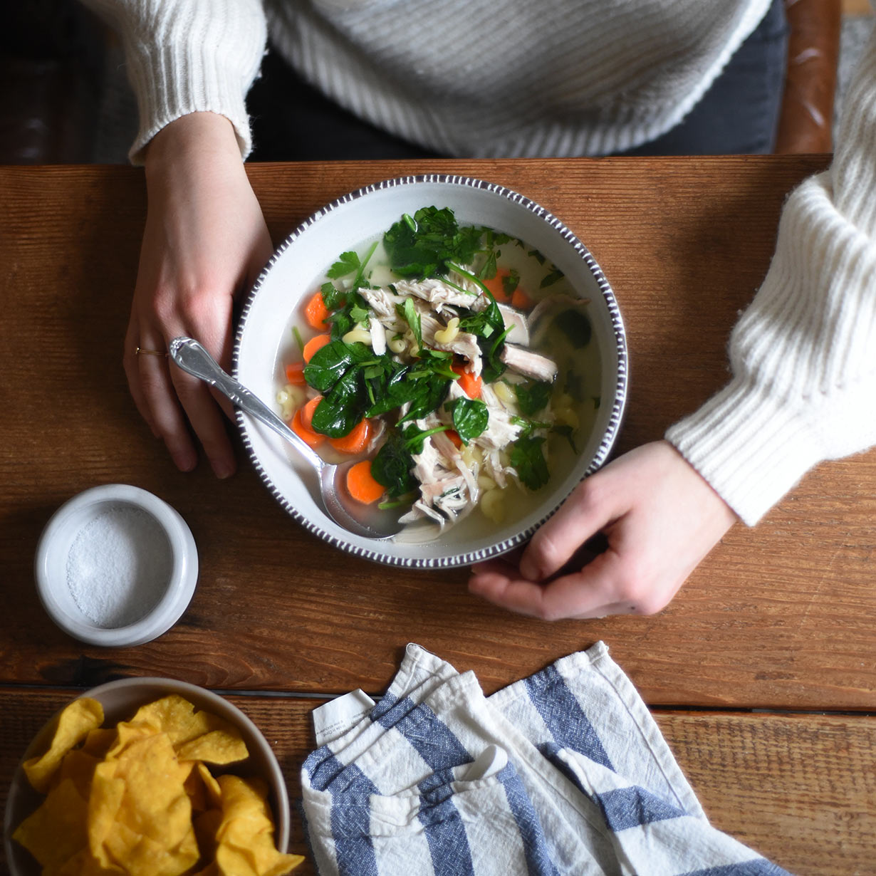 Turntable Kitchen shares a "master" recipe for really good chicken noodle soup