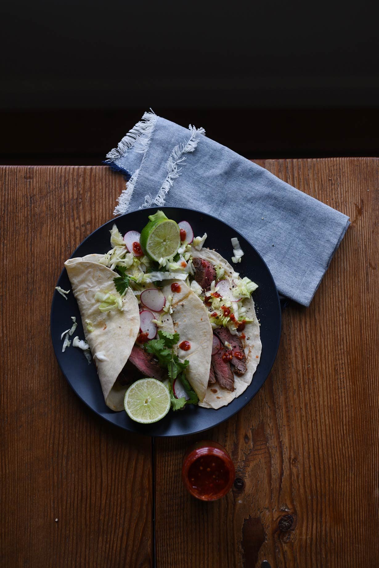 Turntable Kitchen shares an easy recipe for Coffee-Rubbed Steak Tacos