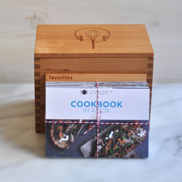Turntable Kitchen's 'Cookbook in a Box'