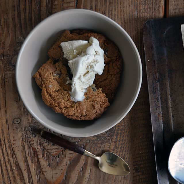 Buckwheat and Sea Salt Cookie Sundae