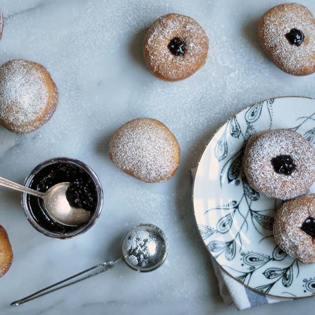 Jam-Filled Bombolini / Sufganiyot