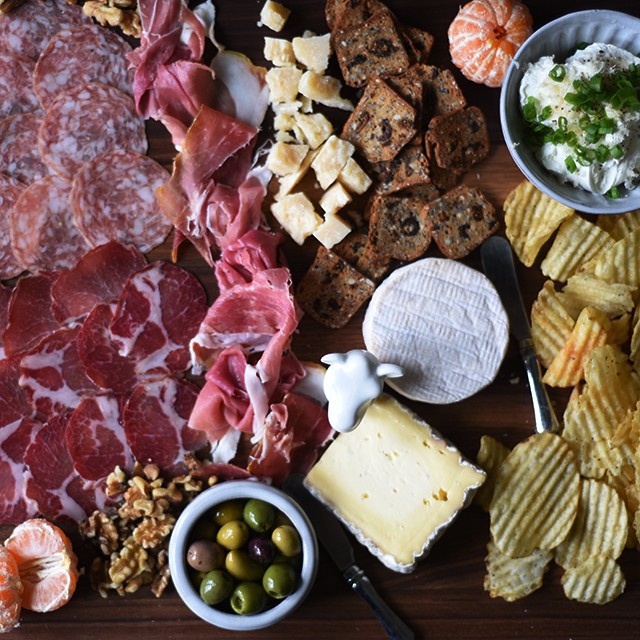 The High-Low Cheese and Charcuterie Board