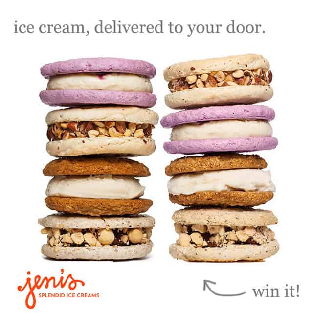 Giveaway: Ice Cream Sandwich Delivery from Jeni's Splendid Ice Creams