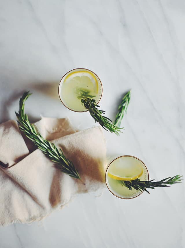 Rosemary Vanilla Bean Lemonade