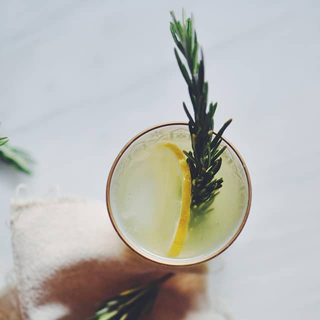 Rosemary Vanilla Bean Lemonade